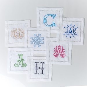 Create Lasting Impressions with Embroidered Napkins for Cocktails